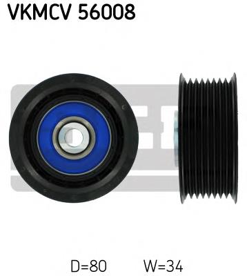 Ролик приводного ременя, паразитний SKF VKMCV56008