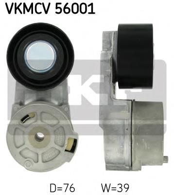 Натягувач приводного ременя SKF VKMCV56001 ціна, від 48.65 USD