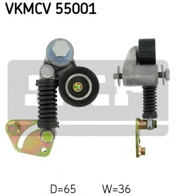 VKMCV55001 SKF натягувач приводного ременя