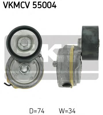 Натягувач приводного ременя SKF VKMCV55004 ціна, від 58.73 USD