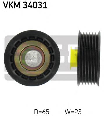 VKM34031 SKF Ролик приводного ременя, паразитний
