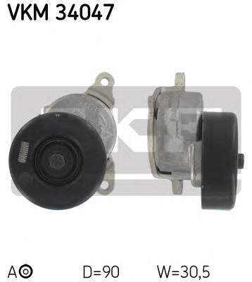 VKM34047 SKF Натяжна планка поліклинового ременя