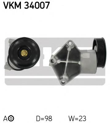 Натягувач приводного ременя SKF VKM34007
