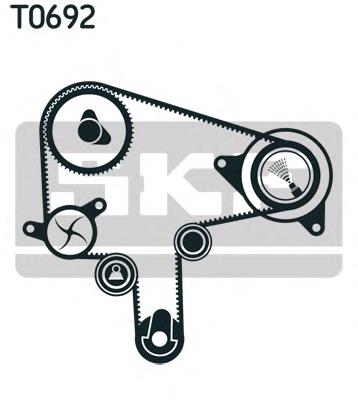 VKMC949201 SKF Ремінь ГРМ, комплект