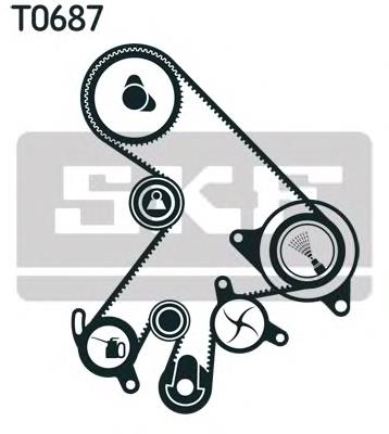 Комплект ГРМ VKMC913032 SKF