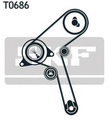 Купити VKMA92519 SKF ГРМ ремень