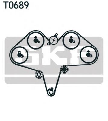 Комплект ГРМ VKMA95039 SKF