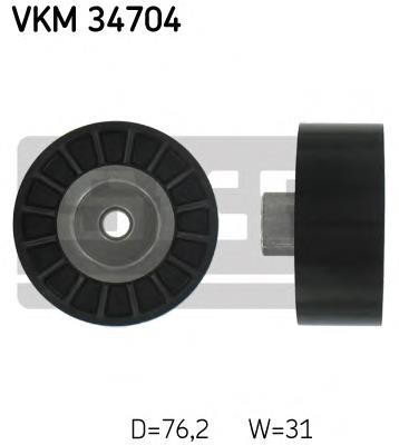 VKM34704 SKF Ролик натяжителя ременя агрегатів