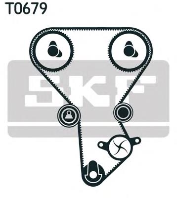 Комплект ГРМ KCT543 Ashika