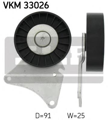 VKM33026 SKF Ролик приводного ременя, паразитний
