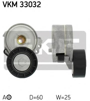 Натягувач приводного ременя SKF VKM33032