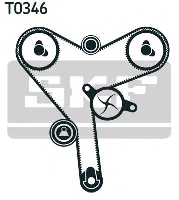 Комплект ГРМ VKMA91704 SKF