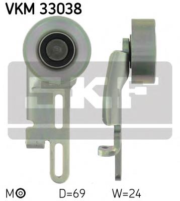 VKM33038 SKF ролик натягувача приводного ременя