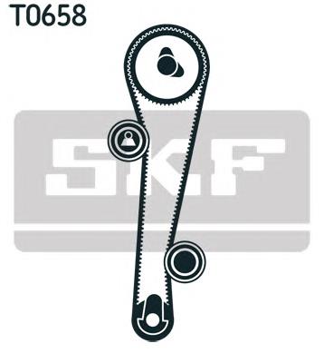 VKMA95656 SKF Ремінь ГРМ, комплект