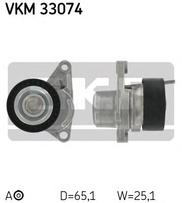 Купити VKM33074 SKF Натягувач приводного ременя