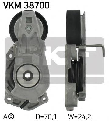 VKM38700 SKF Натяжна планка поліклинового ременя