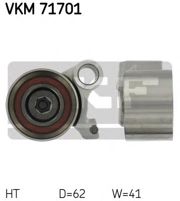 Ролик натяжителя ременя газорозподілу SKF VKM71701 ціна, від 28.23 USD