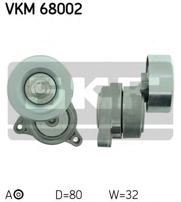 Натягувач приводного ременя SKF VKM68002