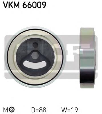 VKM66009 SKF Ролик натяжителя ременя агрегатів