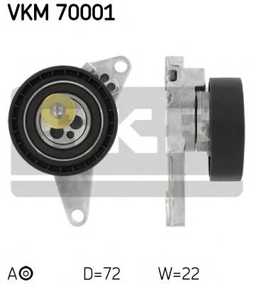 Купити VKM70001 SKF Натяжний ролик