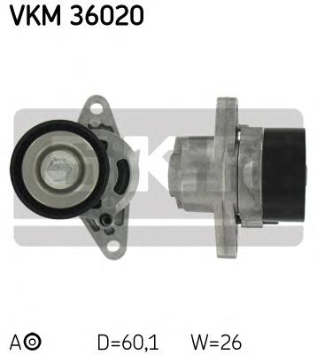 Купити VKM36020 SKF Натягувач приводного ременя