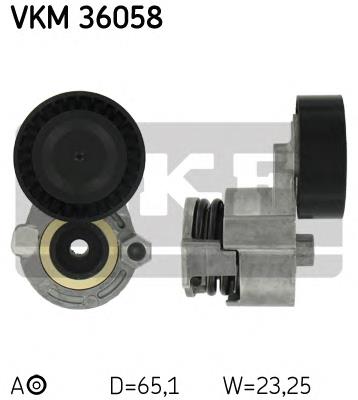 VKM36058 SKF натягувач приводного ременя
