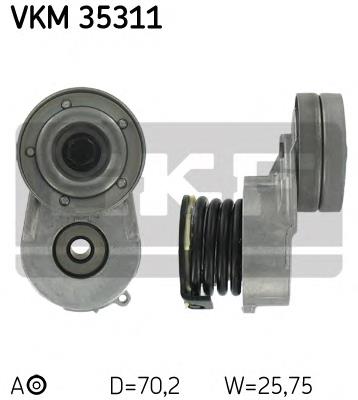 Натягувач приводного ременя SKF VKM35311