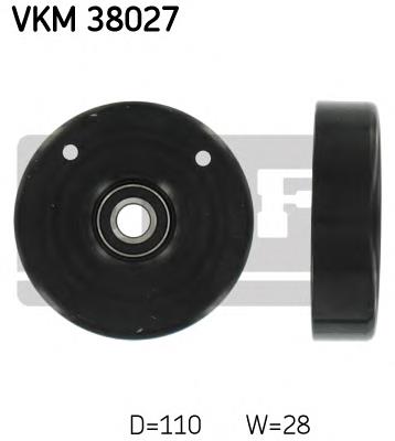 Купити VKM38027 SKF Натяжний ролик