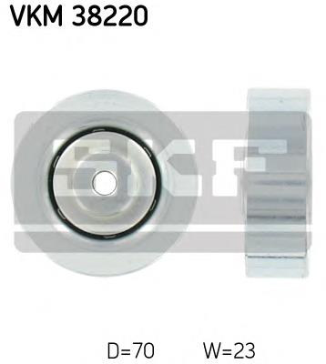 Купити VKM38220 SKF Натяжний ролик