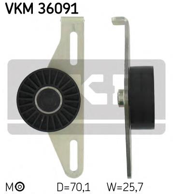 Купити VKM36091 SKF Натягувач приводного ременя