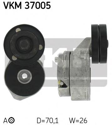 Натягувач приводного ременя SKF VKM37005
