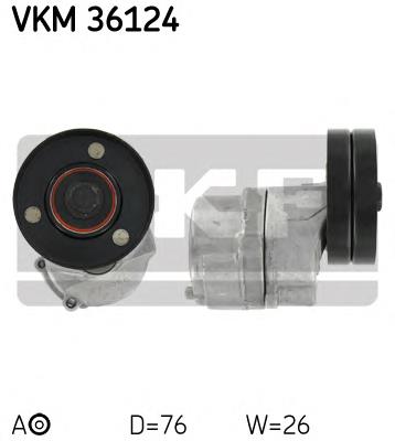 Натягувач приводного ременя SKF VKM36124