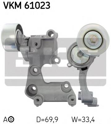 VKM61023 SKF натягувач приводного ременя