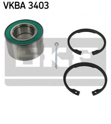 Комплект підшипник маточини передньої SKF VKBA3403 ціна, від 11.40 USD