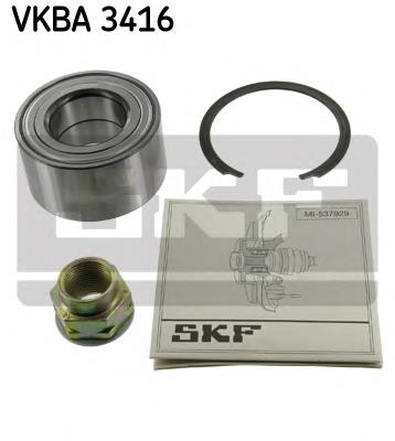 Комплект підшипник маточини передньої SKF VKBA3416 ціна, від 26.33 USD