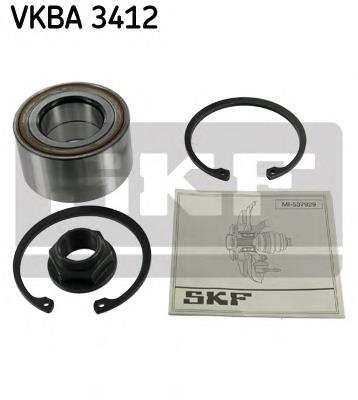 Комплект підшипник маточини передньої SKF VKBA3412 ціна, від 23.40 USD