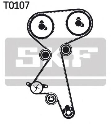Комплект ГРМ SKF VKMC051503 ціна, від 90.59 USD