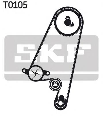 VKMA05402 SKF Ремінь ГРМ, комплект