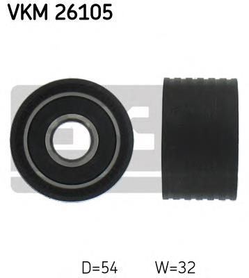 Купити VKM26105 SKF Ролик паразитний ГРМ