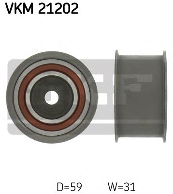 Ролик паразитний ГРМ VKM21202 SKF