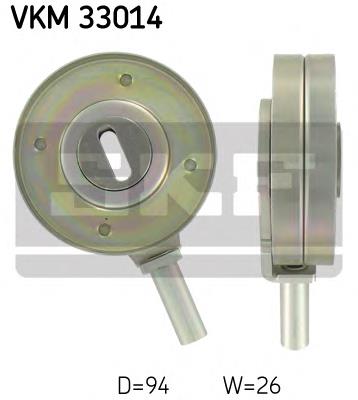 VKM33014 SKF Ролик натяжителя ременя агрегатів