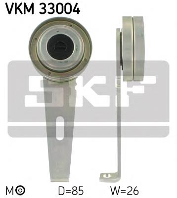 VKM33004 SKF ролик натягувача приводного ременя