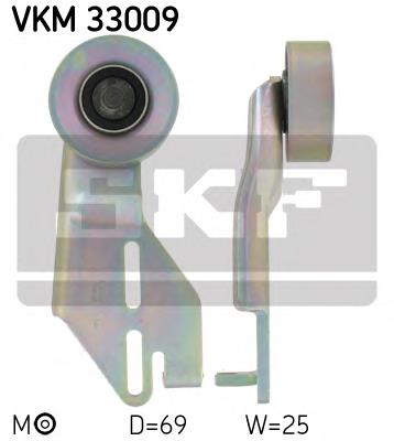 Натягувач приводного ременя VKM33009 SKF