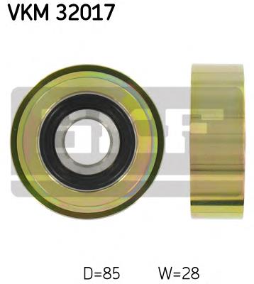 Купити VKM32017 SKF Натяжний ролик