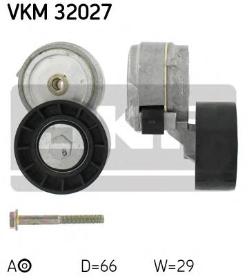 Натягувач приводного ременя SKF VKM32027