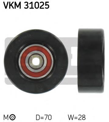 VKM31025 SKF Ролик натяжителя ременя агрегатів