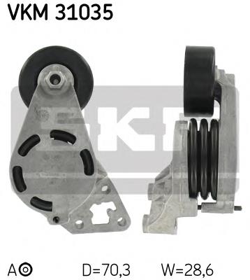 Натягувач приводного ременя SKF VKM31035