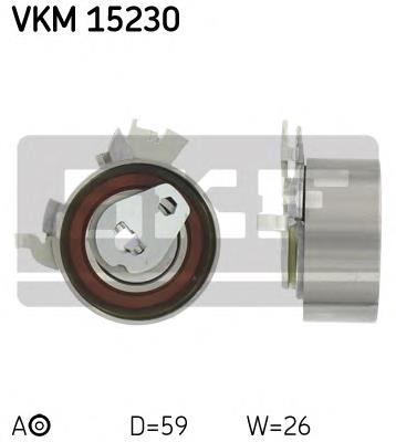 Ролик натягувача ременя ГРМ VKM15230 SKF