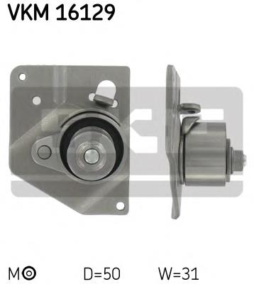 Ролик натягувача ременя ГРМ VKM16129 SKF