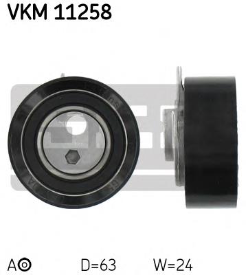 Ролик натяжителя ременя газорозподілу SKF VKM11258 ціна, від 19.84 USD